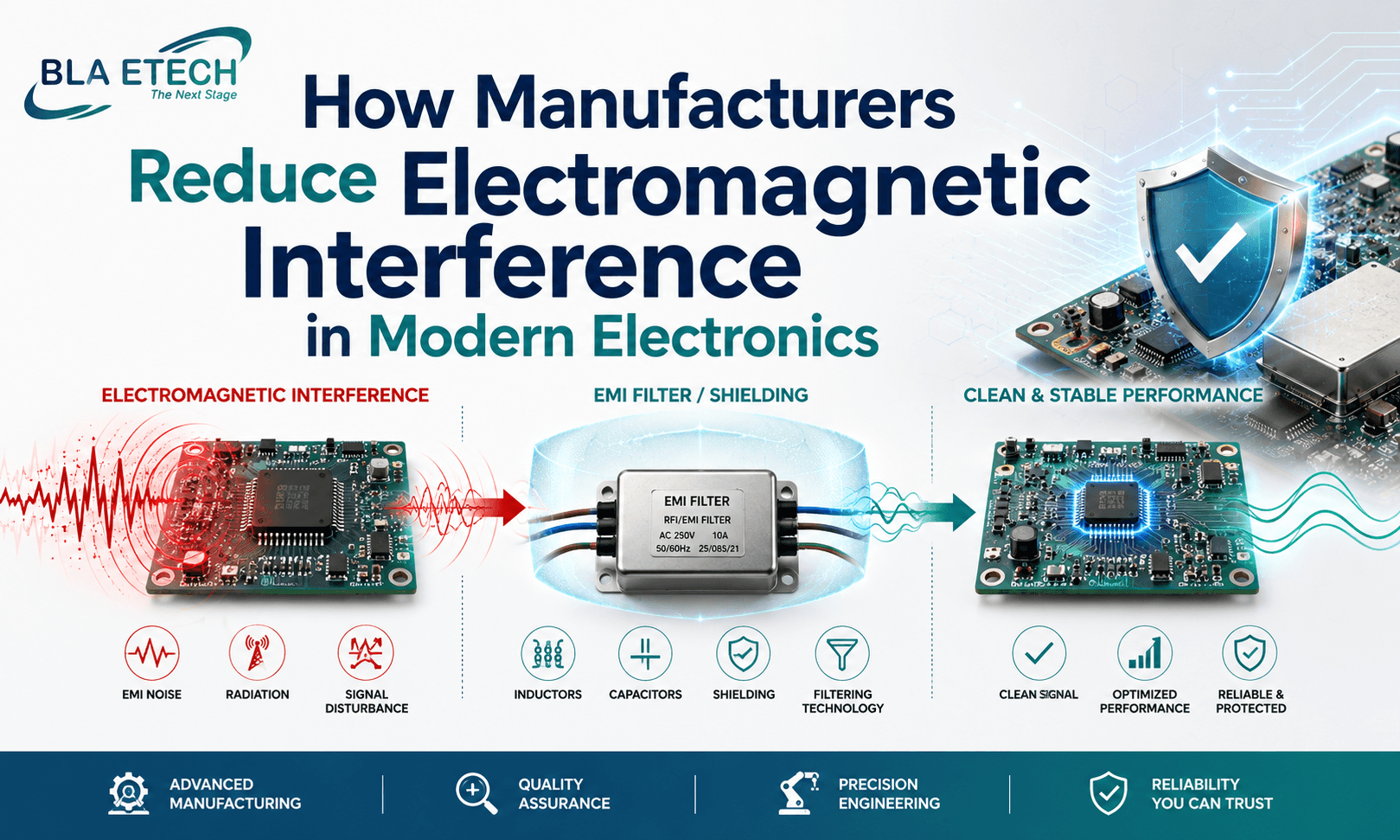 How Manufacturers Reduce Electromagnetic Interference in Modern Electronics
